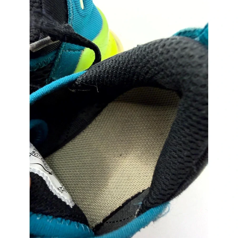 Nike Air Max 270 PS AO2372-026 Kid 2 Sneaker Black Bright Spruce Volt Mesh Shoes